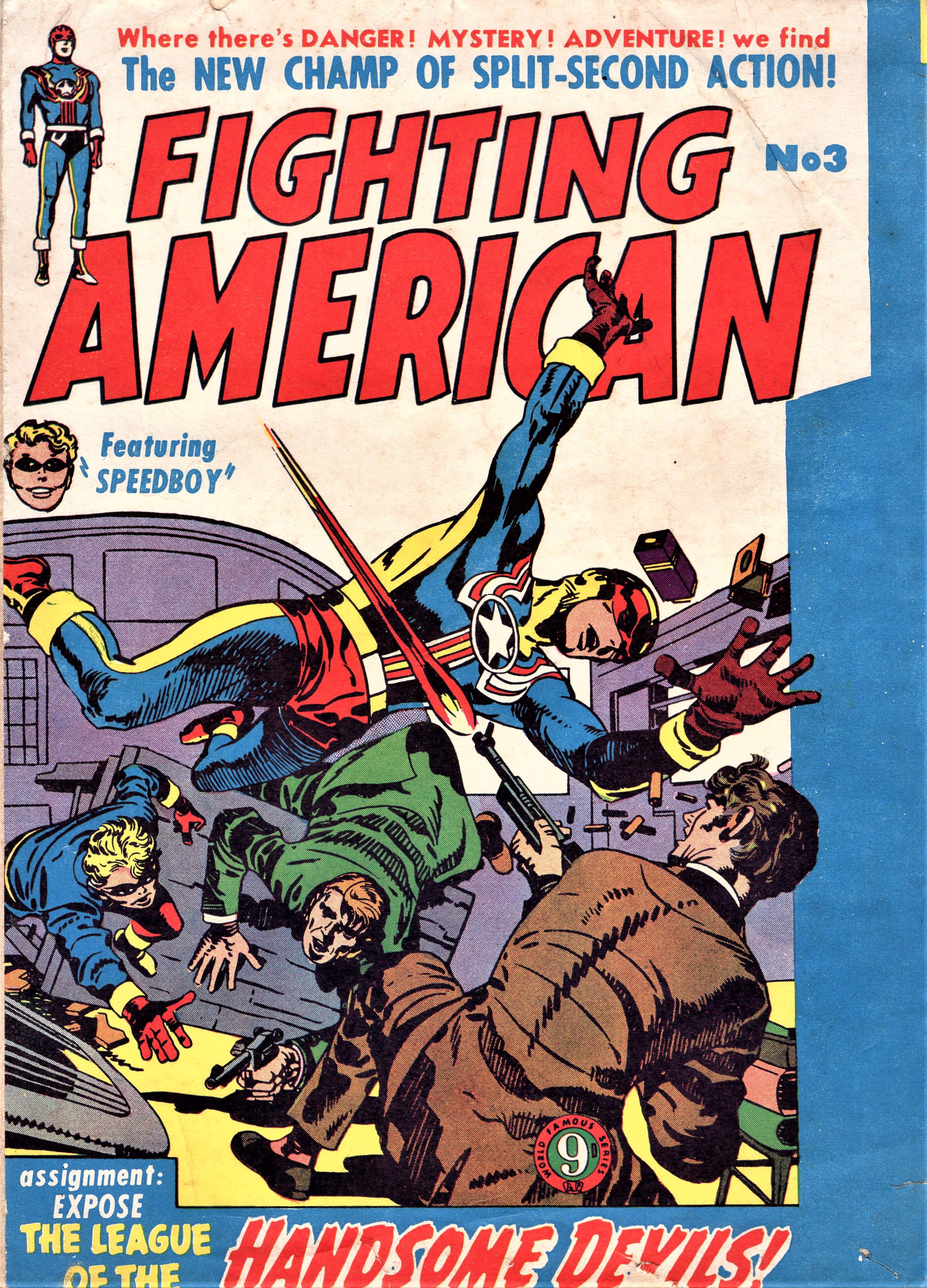 Fighting American (Atlas, 1955? series) #3 (August 1955)