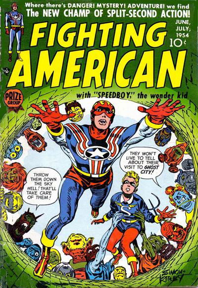 Fighting American (Prize, 1954 series) v1#2 June-July 1954