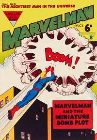 Marvelman (L. Miller & Son, 1954 series)  v1#31 (March 1954)