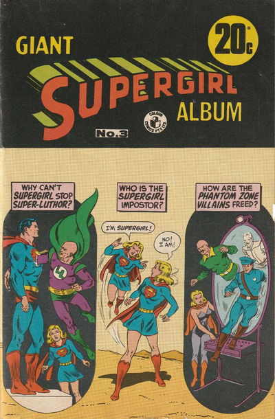 Giant Supergirl Album (Colour Comics, 1970 series) #3 [March 1972]