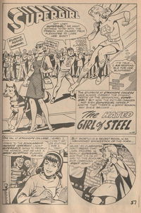 Super Adventure Comic (Colour Comics, 1960 series) #45 — The Hated Girl of Steel