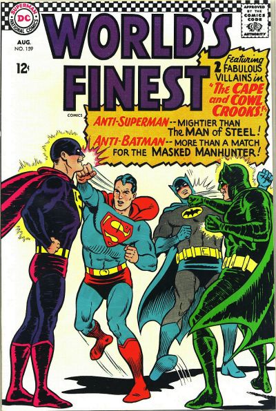 World's Finest Comics (DC, 1941 series) #159 (August 1966)