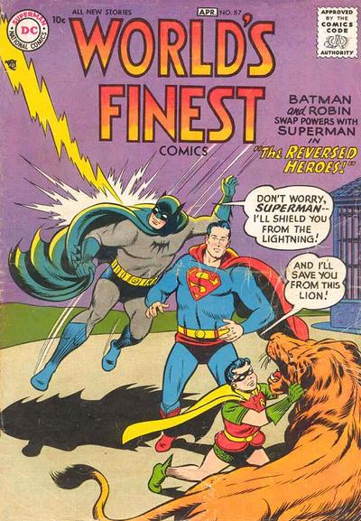 World's Finest Comics (DC, 1941 series) #87 (March-April 1957)