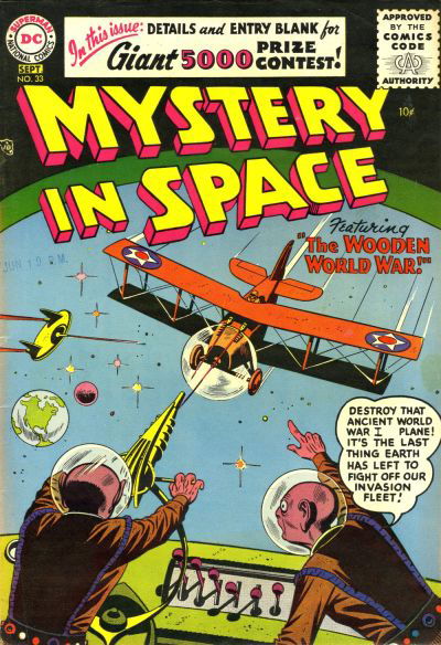 Mystery in Space (DC, 1951 series) #33 August-September 1956