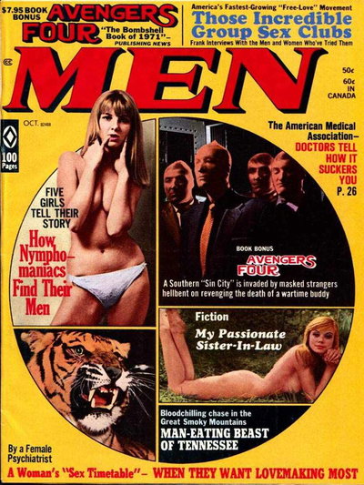 Men  v20#10 (October 1971)