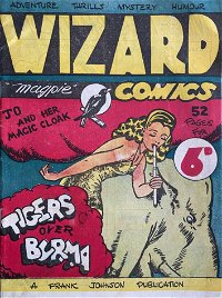 Wizard Comics (Frank Johnson, 1946?)  — Tigers over Burma
