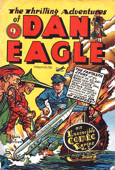 Dan Eagle (Invincible, 1954 series) #2 — The Thrilling Adventures of Dan Eagle ([November 1954])