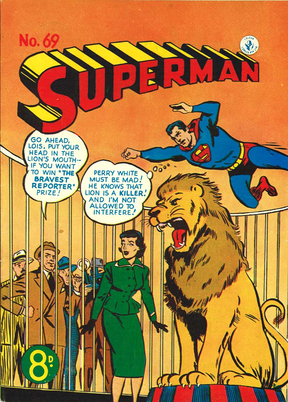 Superman (Colour Comics, 1950 series) #69 ([May 1953?])