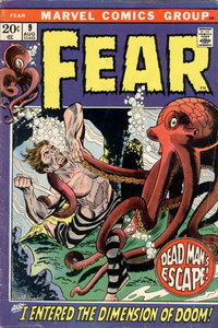 Fear (Marvel, 1970 series)  #9 (August 1972) — Dead Man's Escape!