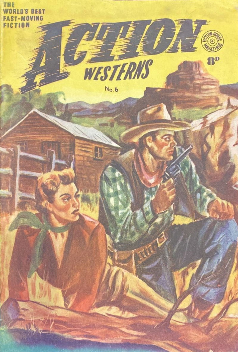 Action Westerns (HJ Edwards, 1950? series) #6 ([March 1951?])