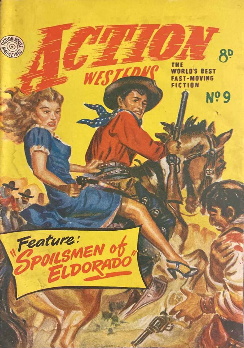 Action Westerns (HJ Edwards, 1950? series) #9 ([June 1951?])
