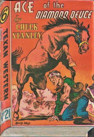 Texan Western (Whitman Press, 1948? series) #21 — Ace of the Diamond Deuce [December 1949?]