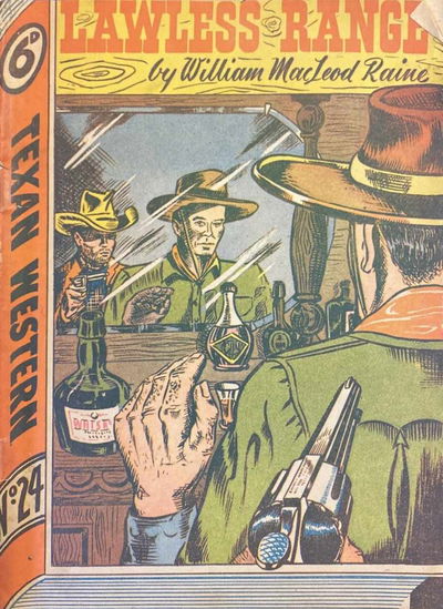 Texan Western (Whitman Press, 1948? series) #24 — Lawless Range [March 1950?]