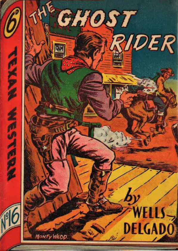 Texan Western (Whitman Press, 1948? series) #16 — The Ghost Rider ([July 1949?])