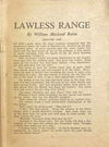 Texan Western (Whitman Press, 1948? series) #24 — Lawless Range (page 1)