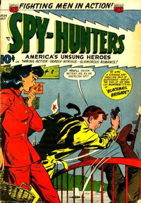 Spy-Hunters (ACG, 1949 series)  #24 (June-July 1953)