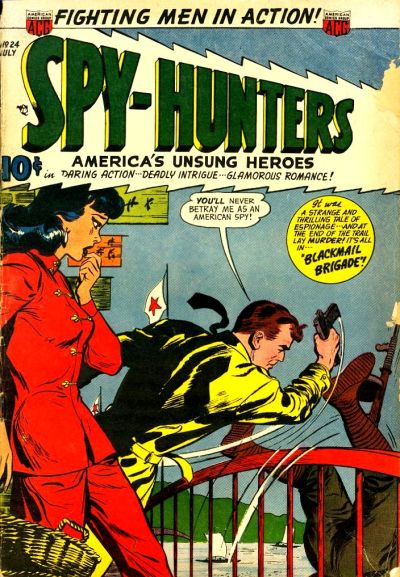 Spy-Hunters  #24 (June-July 1953)