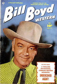 Bill Boyd Western (Fawcett, 1950 series) #11