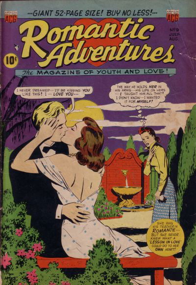 Romantic Adventures (ACG, 1949 series) #9 (July-August 1950)