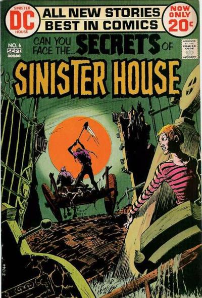 Secrets of Sinister House  #6 (August-September 1972)