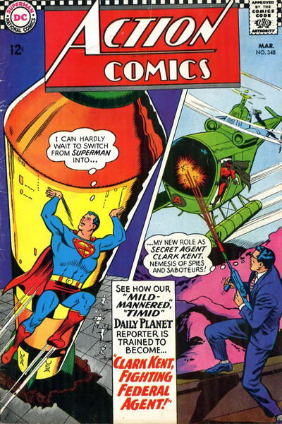 Action Comics (DC, 1938 series) #348 March 1967