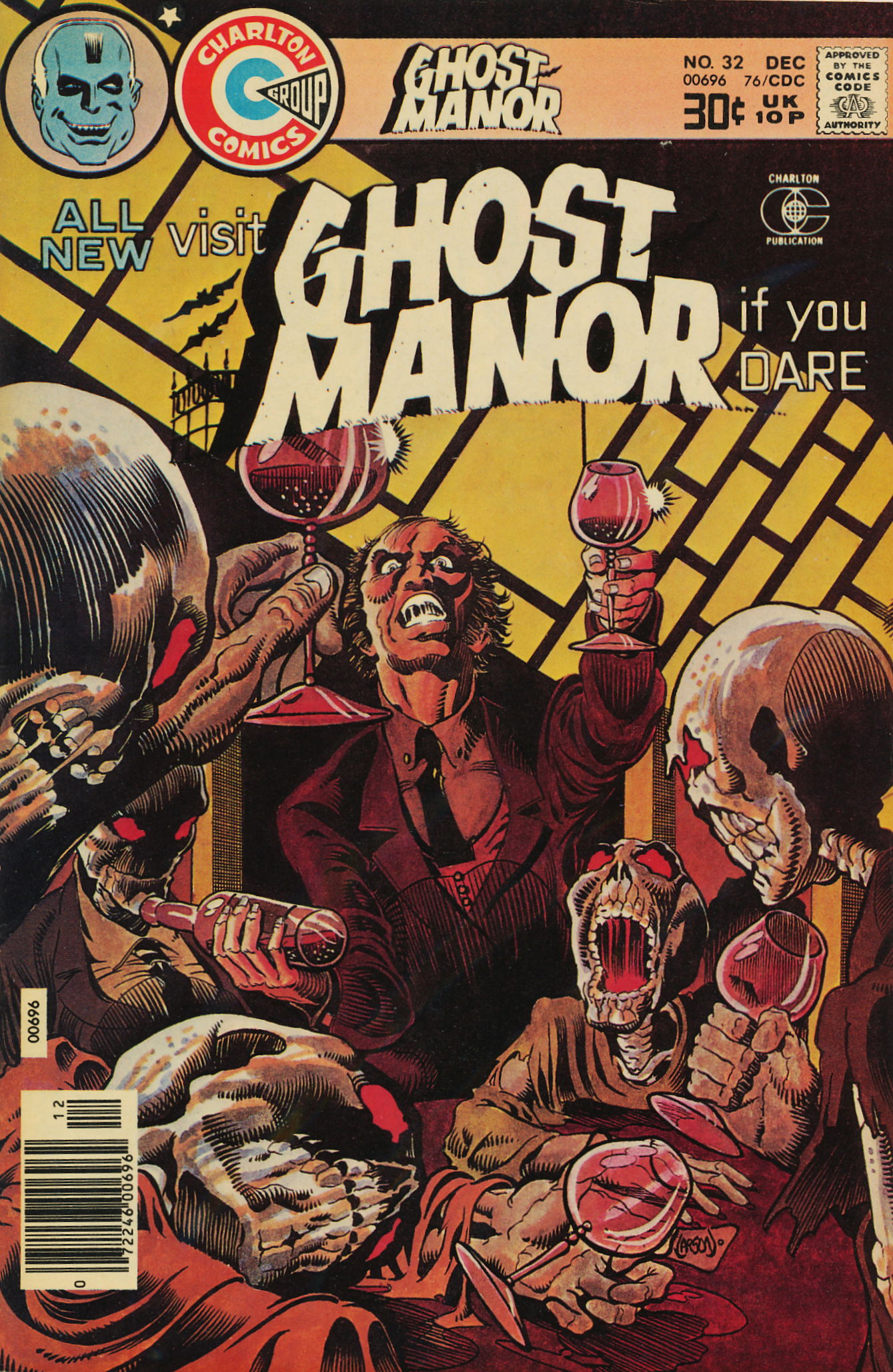 Ghost Manor (Charlton, 1971 series) #32 (December 1976)