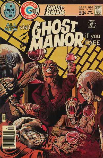 Ghost Manor (Charlton, 1971 series) #32 December 1976