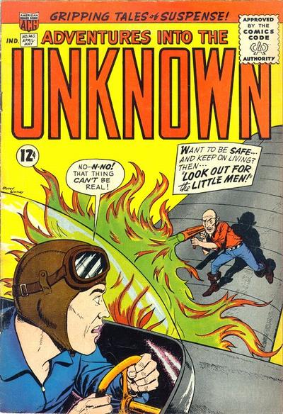 Adventures into the Unknown (ACG, 1948 series) #140 (April-May 1963)