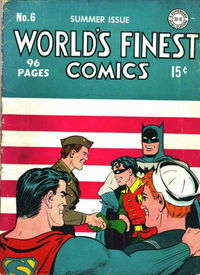 World's Finest Comics (DC, 1941 series) #6 (Summer 1942)