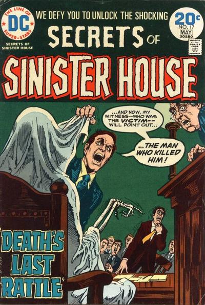 Secrets of Sinister House  #17 (April-May 1974)