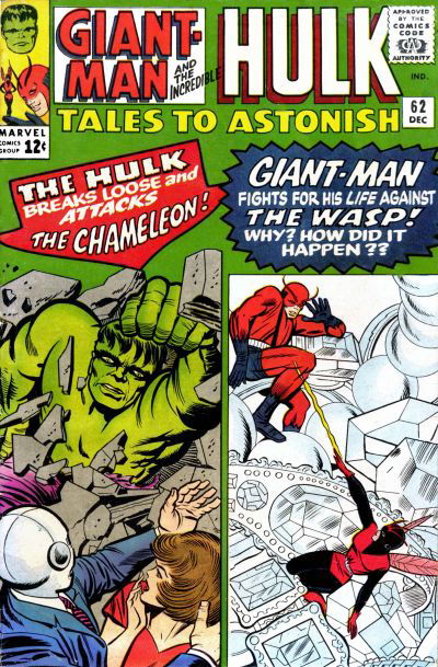 Tales to Astonish (Marvel, 1959 series) #62 December 1964