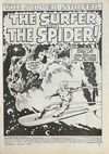 The Silver Surfer Giant 100 Page Special (Newton, 1975?)  — The Surfer and the Spider! (page 1)