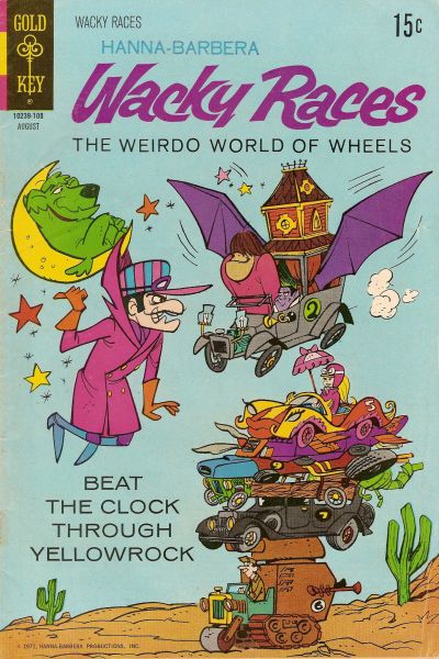 Hanna-Barbera Wacky Races  #4 (August 1971)