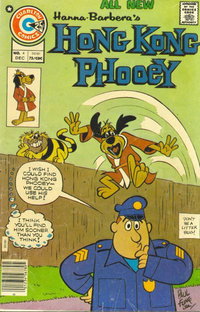 Hong Kong Phooey (Charlton, 1975 series)  #4 (December 1975)