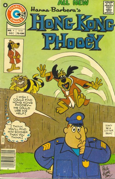 Hong Kong Phooey  #4 (December 1975)