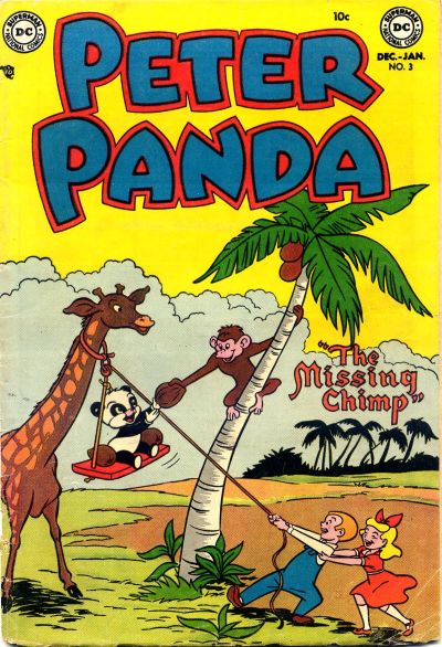 Peter Panda (DC, 1953 series) #3 (December 1953-January 1954)
