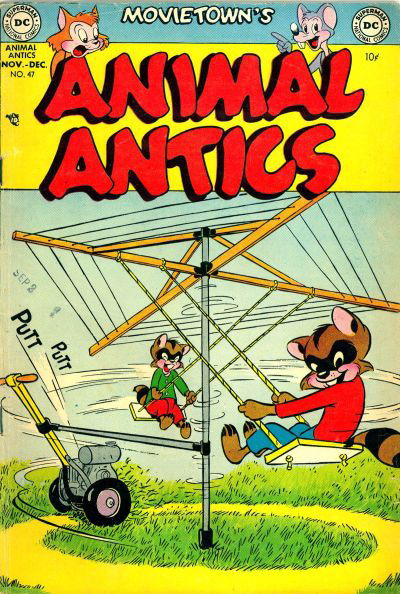 Movietown's Animal Antics (DC, 1950 series) #47 November-December 1953