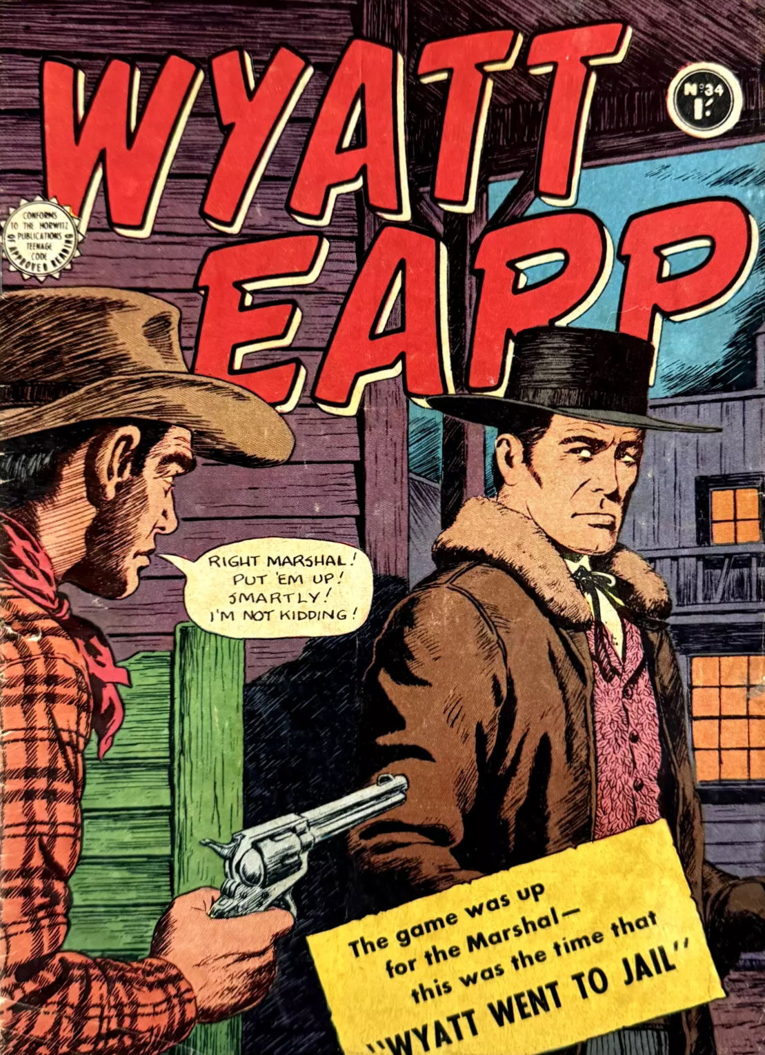 Wyatt Earp (Horwitz, 1959 series) #34 ([February 1961])