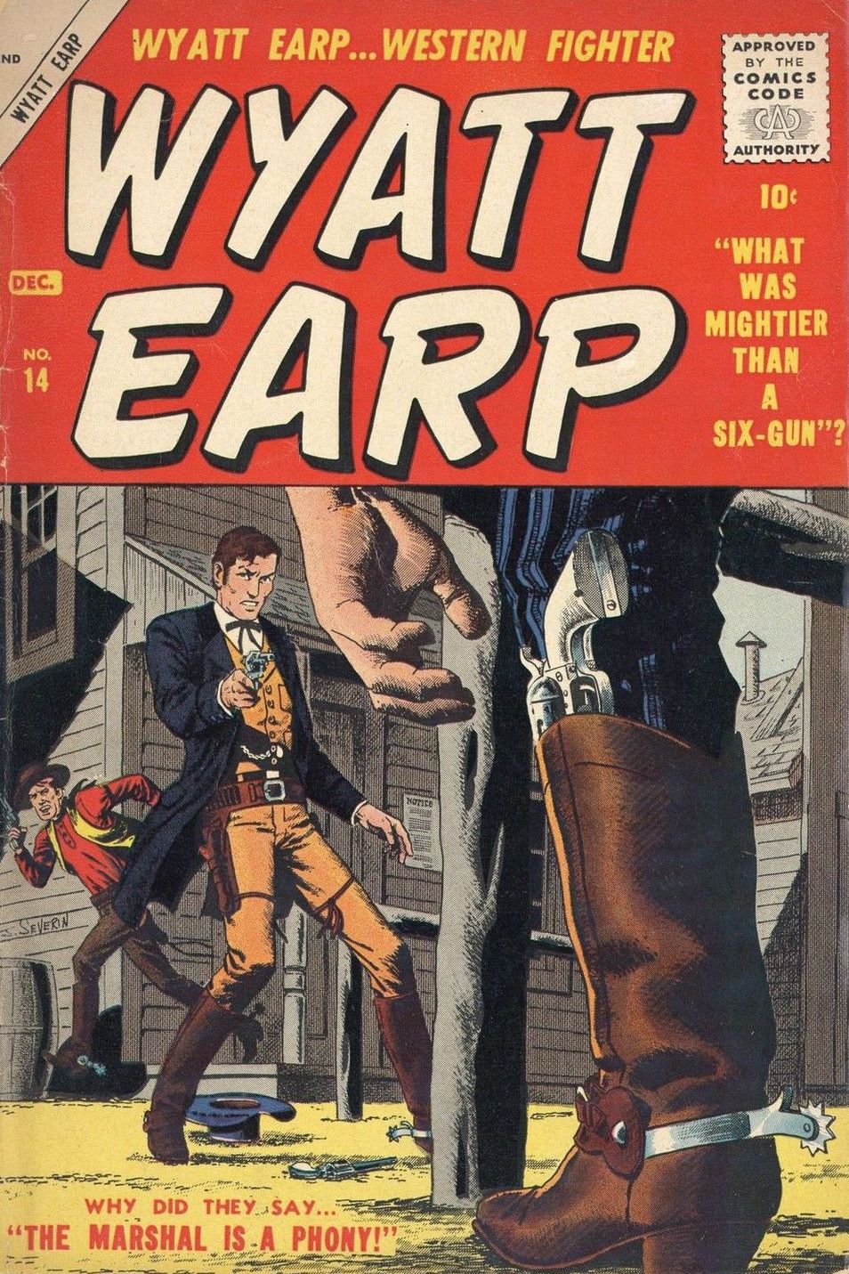 Wyatt Earp (Atlas [Marvel], 1955 series) #14 (December 1957)