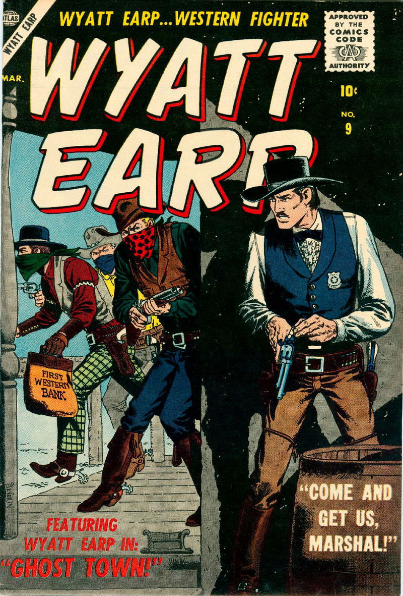 Wyatt Earp (Atlas [Marvel], 1955 series) #9 (March 1957)