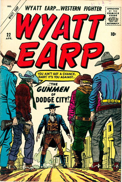 Wyatt Earp (Atlas [Marvel], 1955 series) #22 April 1959