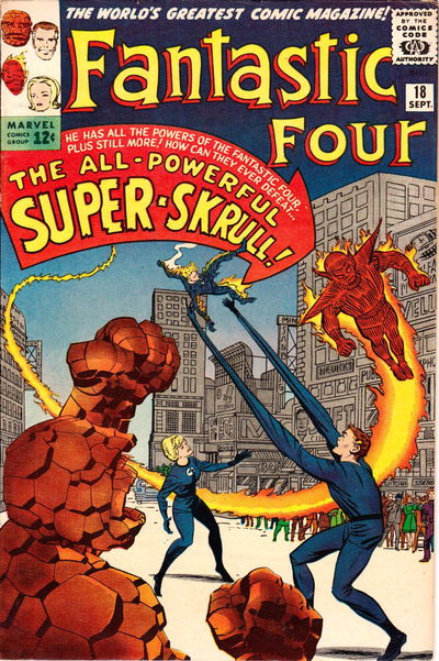 Fantastic Four (Marvel, 1961 series) #18 September 1963