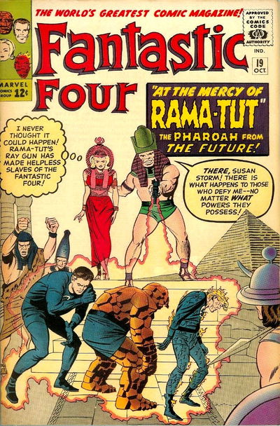 Fantastic Four (Marvel, 1961 series) #19 October 1963