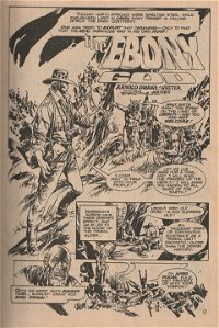Weird Mystery Tales Album (Murray, 1978 series) #7 — The Ebony God (page 1)