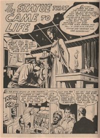 Weird Mystery Tales Album (Murray, 1978 series) #7 — The Statue That Came to Life (page 1)