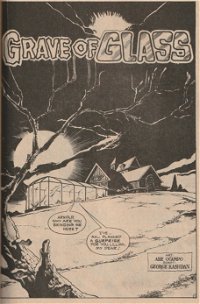 Weird Mystery Tales Album (Murray, 1978 series) #7 — Grave of Glass (page 1)