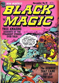 Black Magic (Prize, 1950 series)  v2#12 (18) (November 1952)