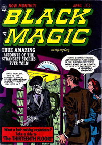 Black Magic (Prize, 1950 series)  v2#5 [11] (April 1952)