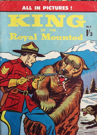 King of the Royal Mounted (Junior Readers, 1959? series) #5 [December 1959?]