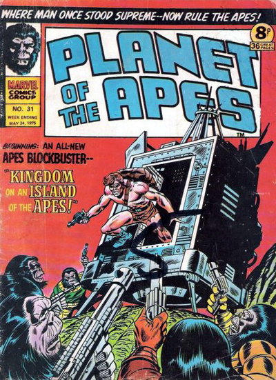 Planet of the Apes  #31 (24 May 1975)